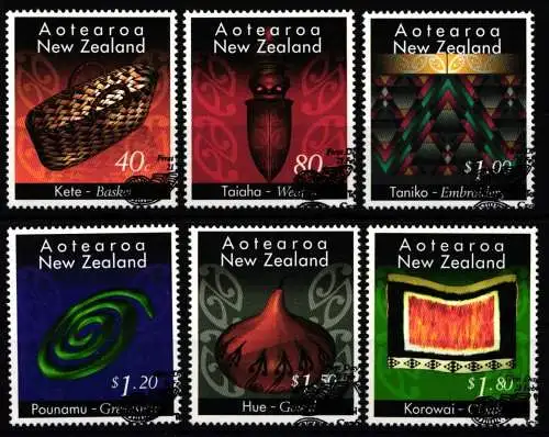 Neuseeland 1481-1486 gestempelt #NI571