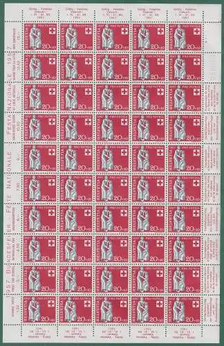 Schweiz 643, 644 postfrisch als Bogen #NJ502