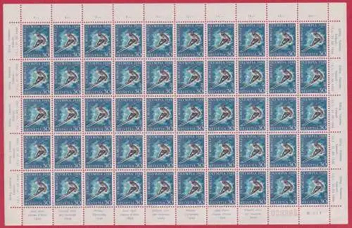 Schweiz 492-495 postfrisch als Bogen #NJ497