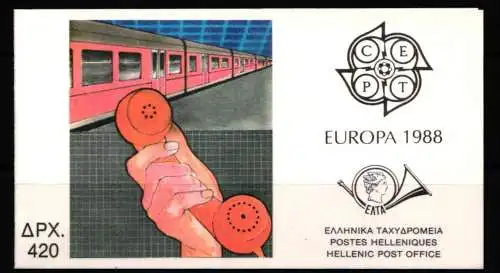 Griechenland MH 8 postfrisch als Markenheftchen #NI931