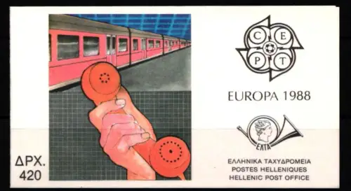 Griechenland MH 8 postfrisch als Markenheftchen #NI931