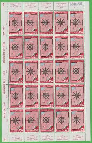 Schweiz 595 postfrisch als Bogen #NJ504