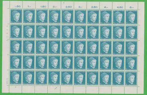 Schweiz 786-790 postfrisch als Bogen #NJ507