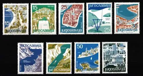 Jugoslawien 994-1002 postfrisch #NF024