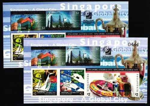 Singapur Block 113 A + B postfrisch #NF099