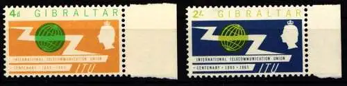 Gibraltar 169-170 postfrisch #NF072