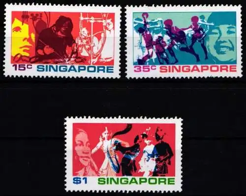 Singapur 164-166 postfrisch #NF096