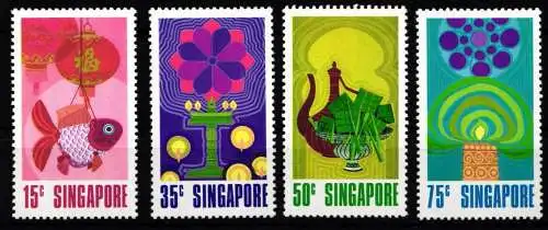Singapur 160-163 postfrisch #NF097