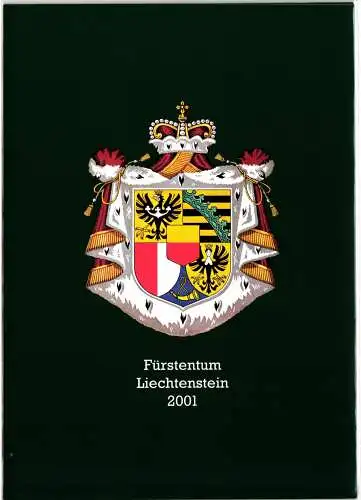 Liechtenstein Jahresmappe 2001 postfrisch #NE910