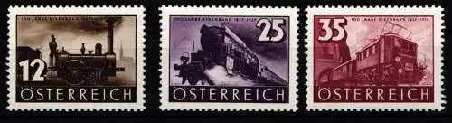 Österreich 646-648 postfrisch #NE990