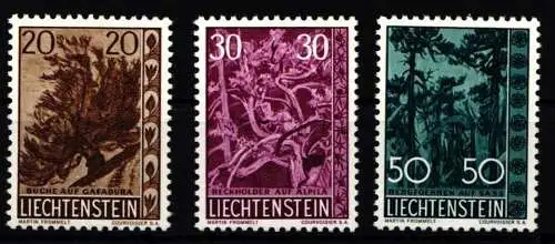 Liechtenstein 399-401 postfrisch #NE978