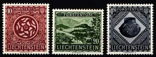 Liechtenstein 319-321 postfrisch Prähistorische Funde #NF114