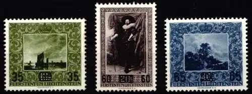 Liechtenstein 326-328 postfrisch Kunst #NF112