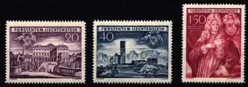 Liechtenstein 281-283 postfrisch Reichsherrschaft Schellenberg #NF124