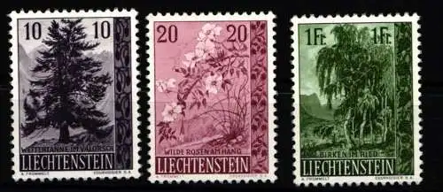 Liechtenstein 357-359 postfrisch #NF103