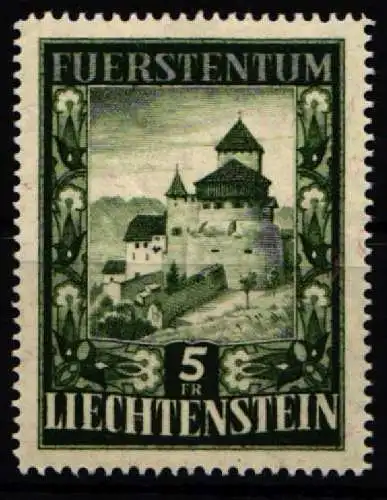 Liechtenstein 309 postfrisch Schloss Vaduz #NF117