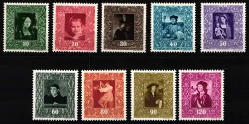 Liechtenstein 268-276 postfrisch Briefmarkenausstellung #NF126