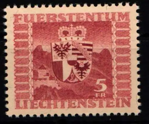 Liechtenstein 252 postfrisch Wappen #NF129