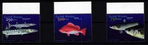 Guinea Bissau 2025-2027 postfrisch Fische #KC730