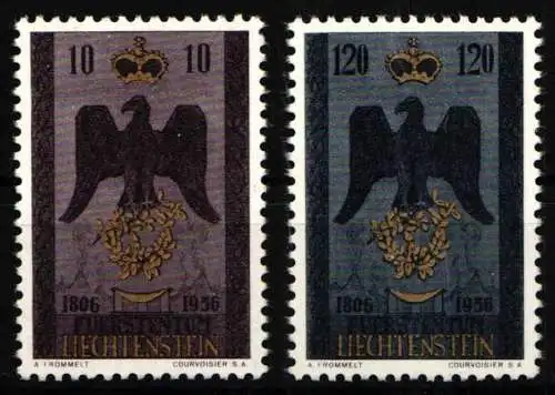Liechtenstein 346-347 postfrisch #NF107