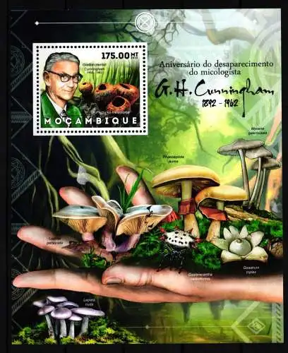 Mosambik Block 690 postfrisch Pilze #HQ720