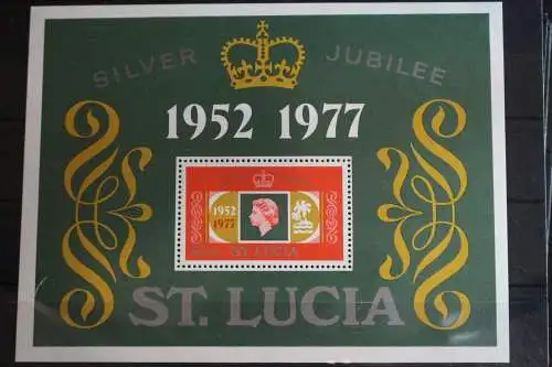 St. Lucia Block 11 postfrisch #FM265