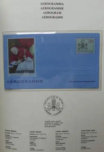 Vatikan Jahrbuch 1986 und 1987 komplett postfrisch #KG730
