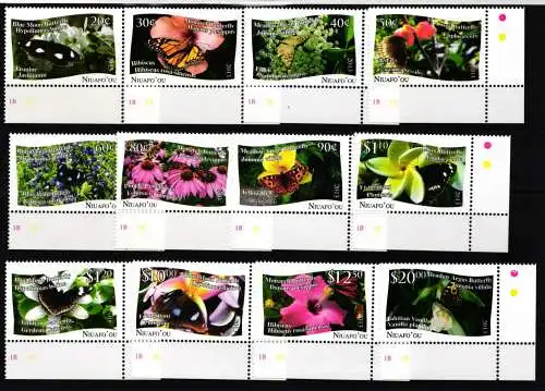Niuafo'ou 515-526 postfrisch Schmetterlinge #NE829