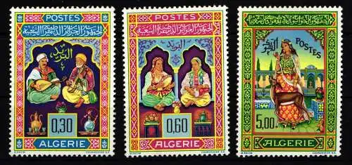 Algerien 441-443 postfrisch #NE858