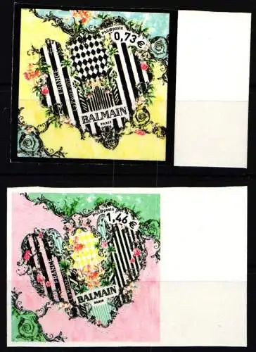 Frankreich 6664-6665 postfrisch Grußmarken #NE837