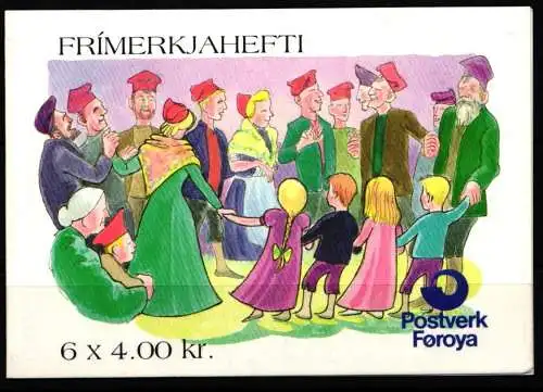 Dänemark Färöer MH 8 postfrisch #NI990