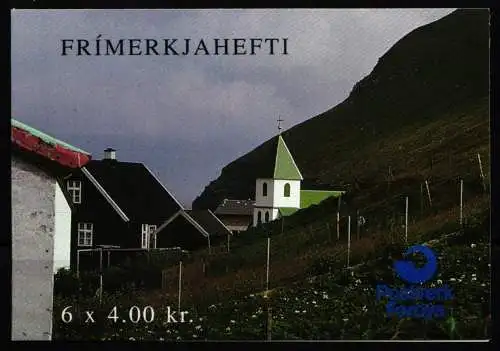 Dänemark Färöer MH 6 postfrisch #NI987
