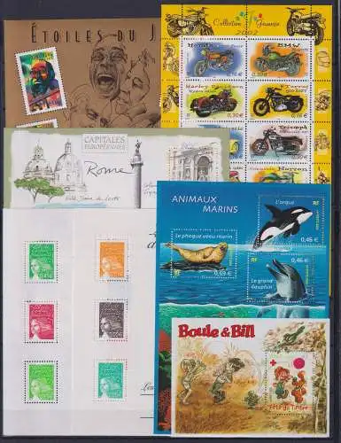 Frankreich Jahrgang 2002 mit 3579-3676 postfrisch #NI268