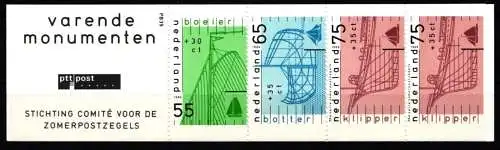 Niederlande Markenheft 40 postfrisch Sommermarken #NI289