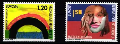 Liechtenstein 1400-1401 postfrisch #NI325