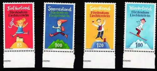 Liechtenstein 1412-1415 postfrisch #NI322