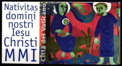 Vatikan 1391 postfrisch als Markenheft #NI309