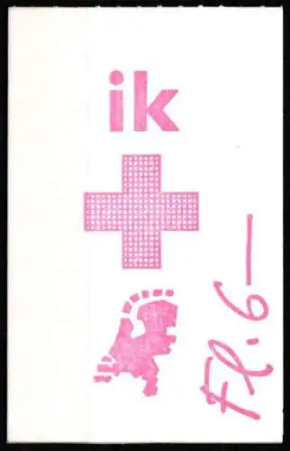 Niederlande Markenheft 47 postfrisch Rotes Kreuz #NI295