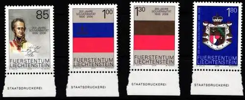 Liechtenstein 1407-1410 postfrisch #NI320