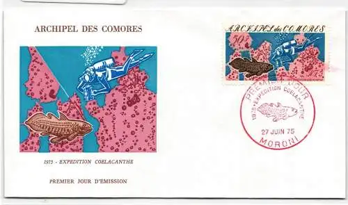 Komoren 191 als Ersttagsbrief #NK302