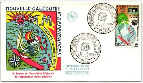Neukaledonien 385 als Ersttagsbrief #NK356