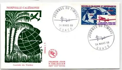 Neukaledonien 464 als Ersttagsbrief #NK383