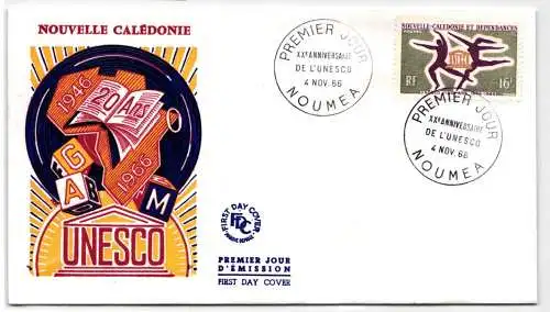 Neukaledonien 427 als Ersttagsbrief #NK372