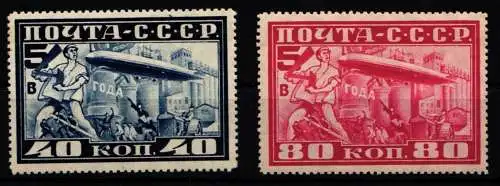 Sowjetunion 390-391 postfrisch #NK963