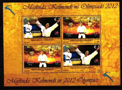 Kosovo Block 22 postfrisch Olympia 2012 #JA387