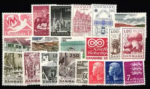 Dänemark Jahrgang 1978 postfrisch #IR240