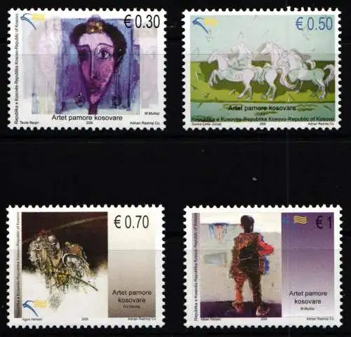 Kosovo 143-146 postfrisch #NK658