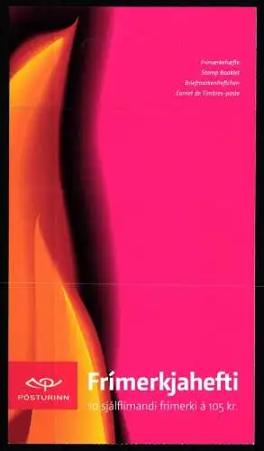 Island 1171 postfrisch als Markenheftchen #NI394