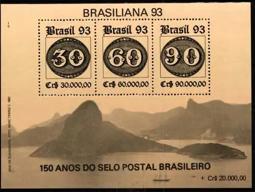 Brasilien Block 93 postfrisch #NK709