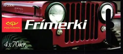 Island MH 22 mit 1124-1125 postfrisch #NI389